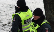 policininkai ziema